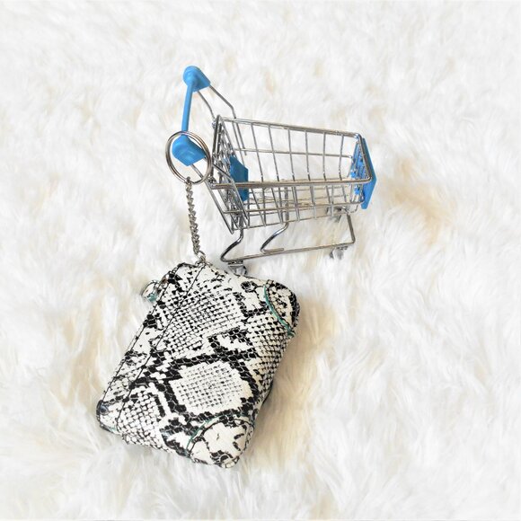 Ecko Python Card Key Case Black White - Picture 4 of 10